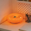 Donut Shape LED Table Lamp, Dimmable Warm Ambient Night Light for Bedroom, Living Room, Home Decor, Creative Gift