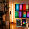 RGB LED Corner Floor Lamp