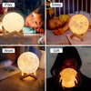 Battery Powered Moon Night Light