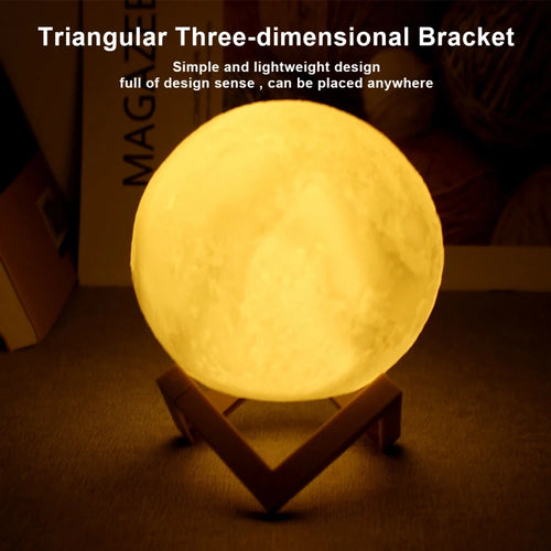 Battery Powered Moon Night Light