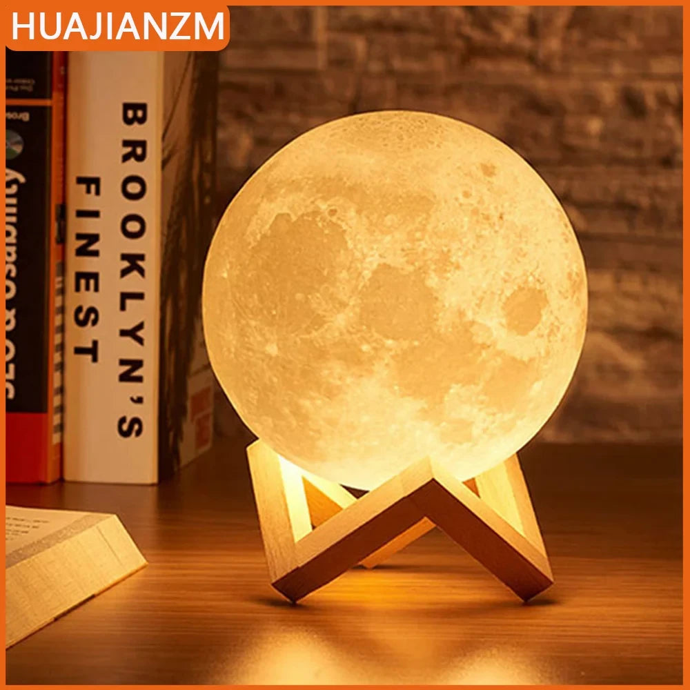 Battery Powered Moon Night Light